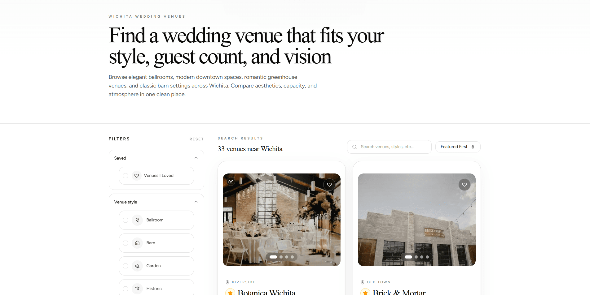 Wichita Weddings screenshot