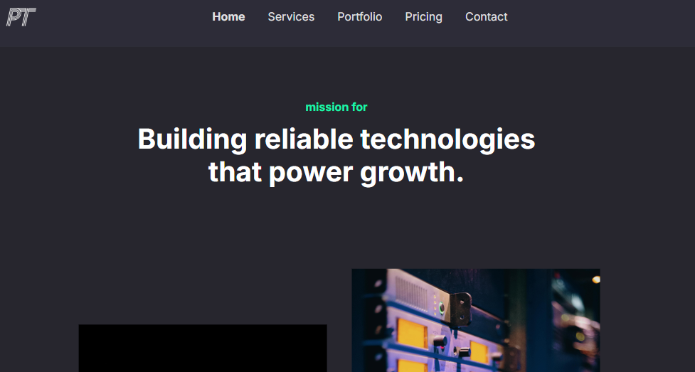 Pfann.Tech Screen Shot